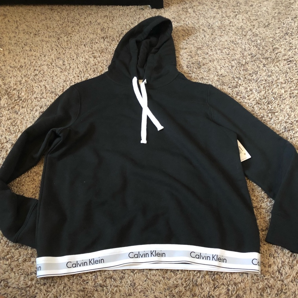 NWT Calvin Klein logo hoodie